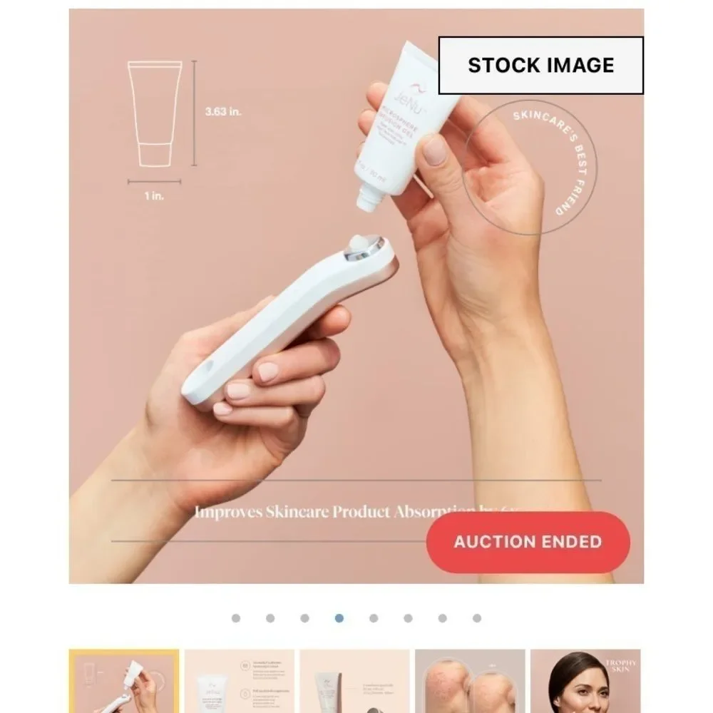 Trophy Skin's JeNu Microsphere Infusion Gel NEW in box 34
